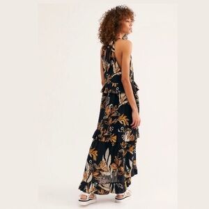 Free People | Anthropologie Anita Floral Printed Maxi Dress women’s Medium